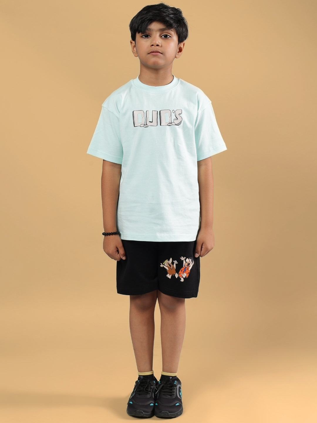 LET'S ROCK CO-ORD FOR BOYS & GIRLS (S BLUE-BLACK)