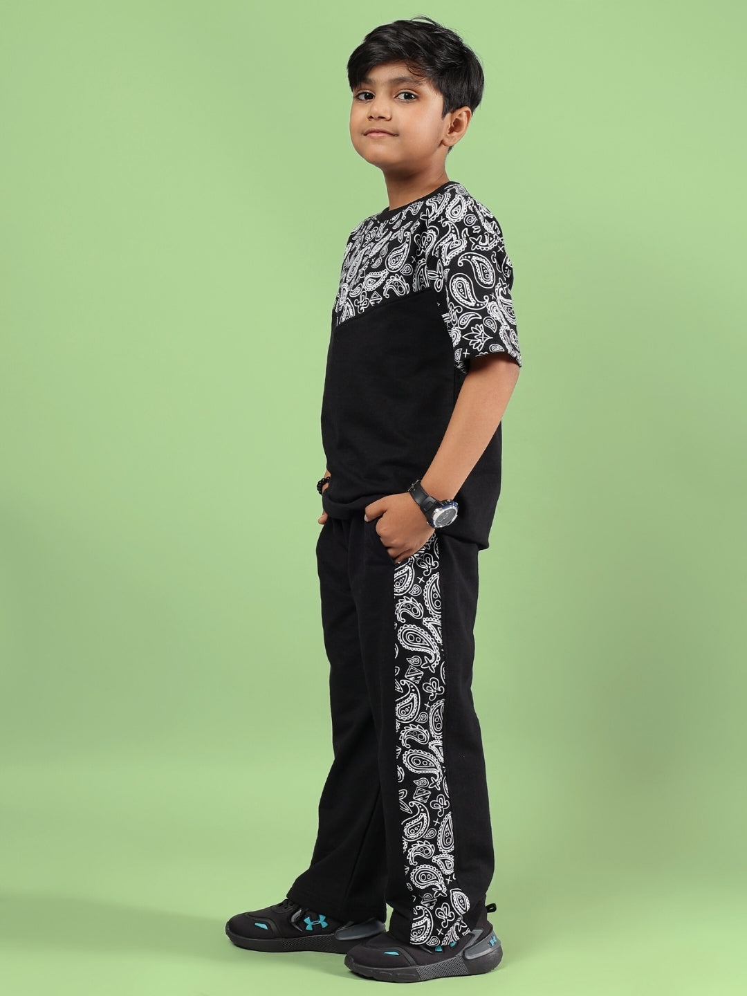 BALADEER CO-ORD FOR BOYS & GIRLS (BLACK)