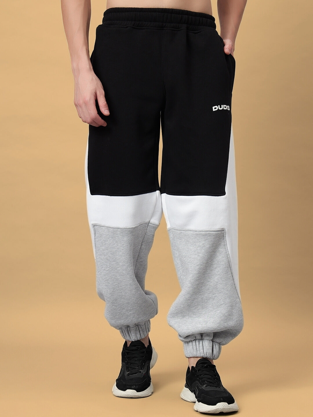 WD SWORD COLORBLOCK CO-ORD (BLACK-GREY)