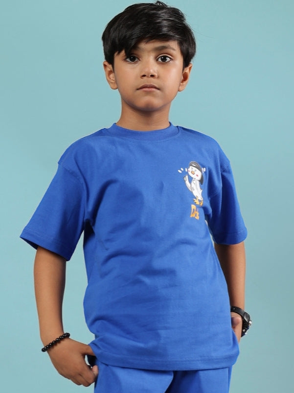 GO MOTION T-SHIRT FOR BOYS & GIRLS (ROYAL BLUE)