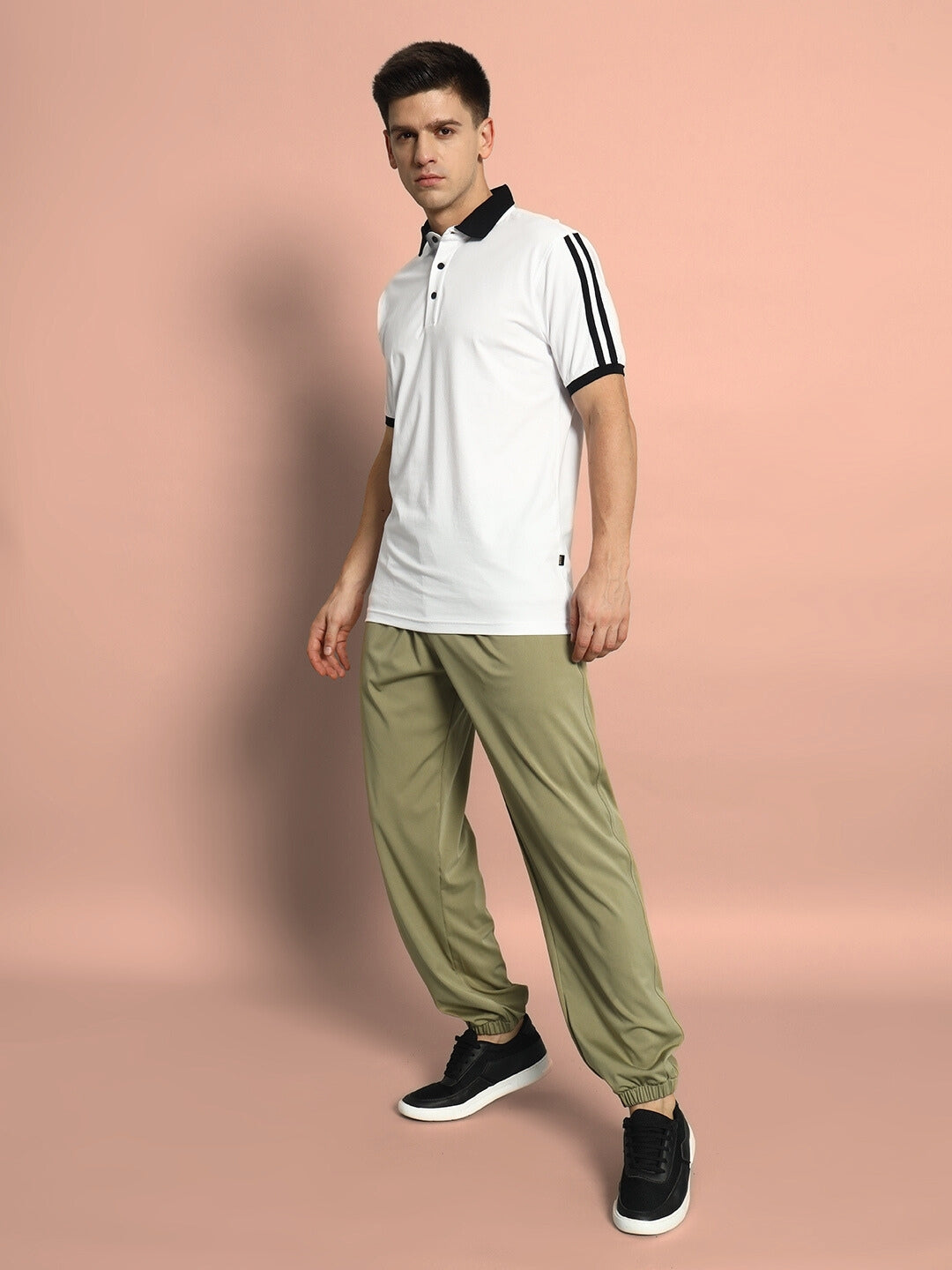 AGILE RELAXED PANT JOGGER (OLIVE GREEN)