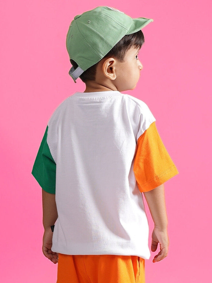 BUDDY OVERSIZED T-SHIRT FOR BOYS & GIRLS (WHITE)