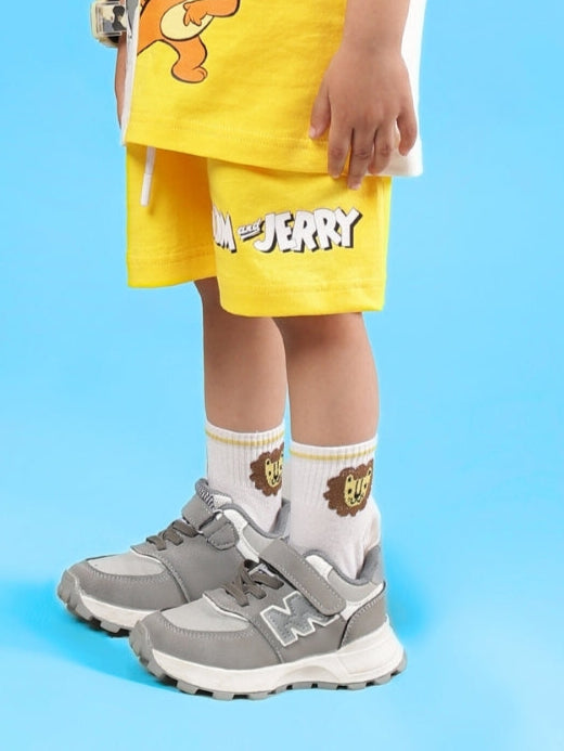TOM & JERRY SHORTS FOR BOYS & GIRLS (YELLOW)