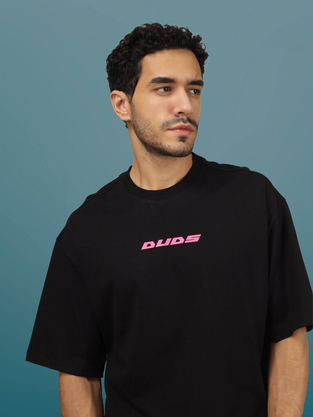 Psychedelic Trip Over-Sized T-Shirt (Black) - Wearduds