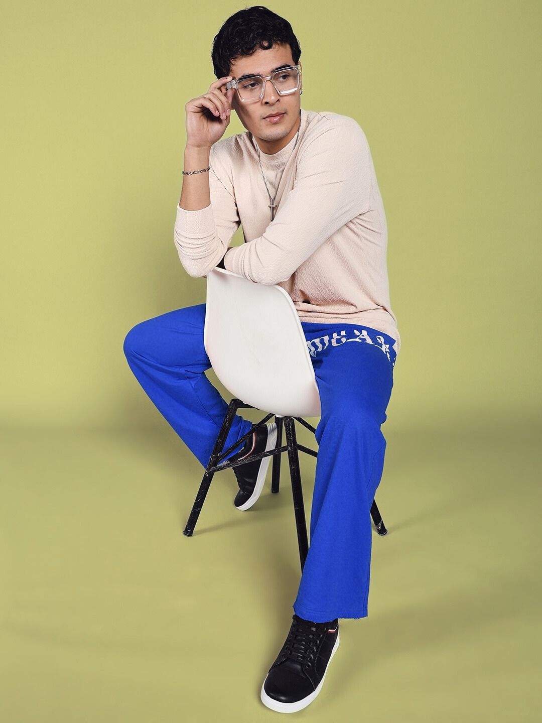 CRIMSON RELAXED FIT JOGGER (BLUE)