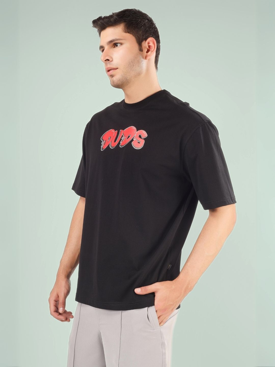 DRIP 2 HARD OVER-SIZED T-SHIRT (BLACK)