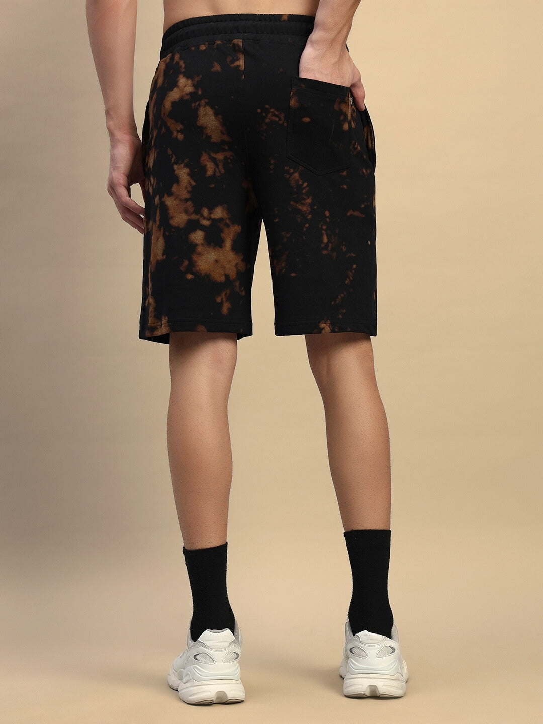 FEEL GOOD TIE-DYE CO-ORD SET (BLACK)