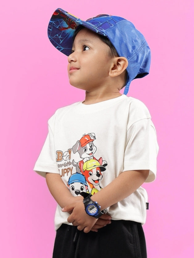 BRUNO OVERSIZED T-SHIRT FOR BOYS & GIRLS (OFF WHITE)