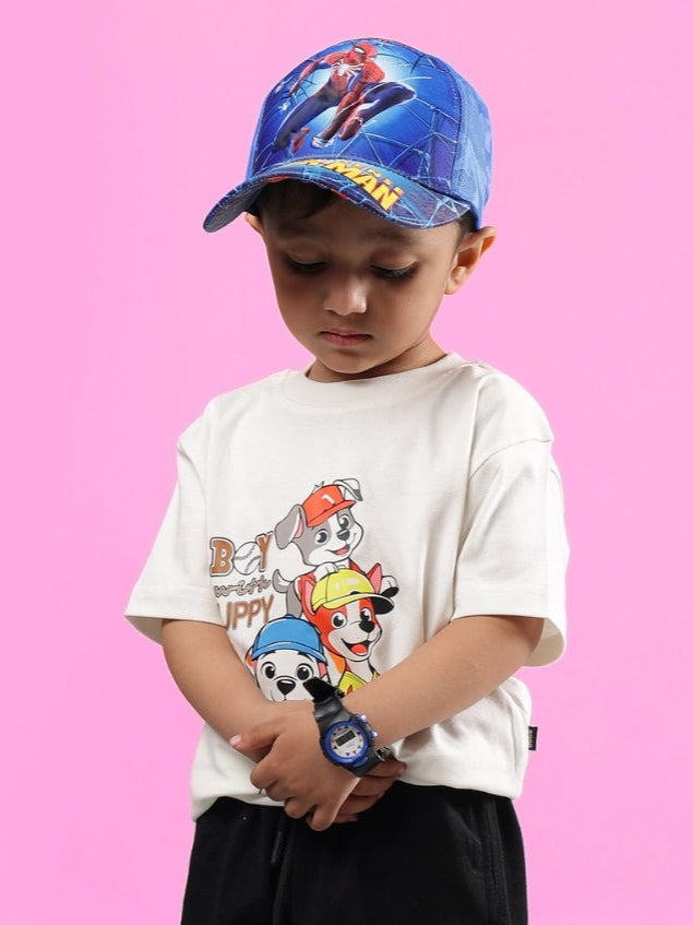 BRUNO OVERSIZED T-SHIRT FOR BOYS & GIRLS (OFF WHITE)