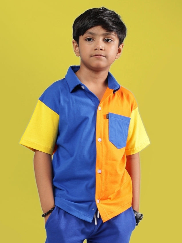APEX CO-ORD FOR BOYS & GIRLS (MULTI-R BLUE)