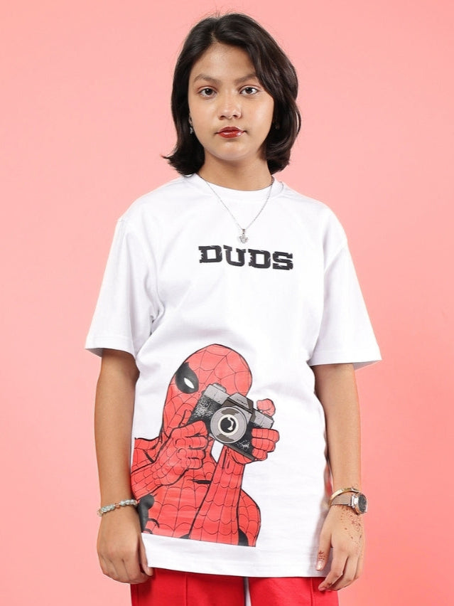PETER T-SHIRT FOR BOYS & GIRLS (WHITE)