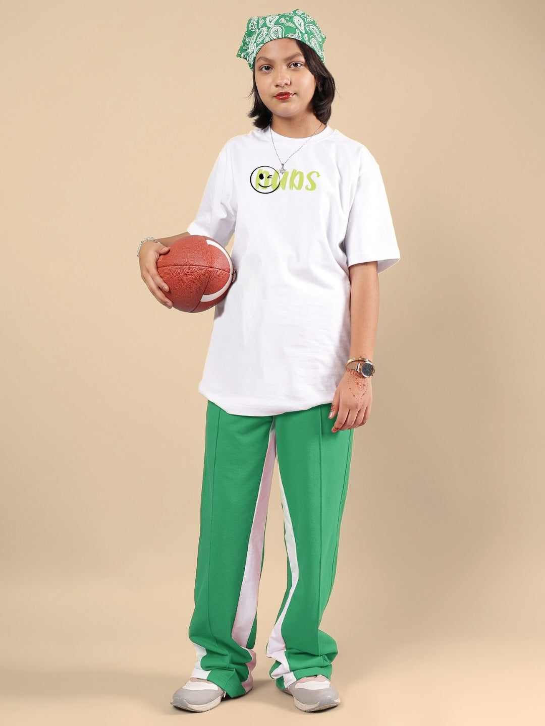 JUST WANNA BE T-SHIRT FOR BOYS & GIRLS (WHITE)
