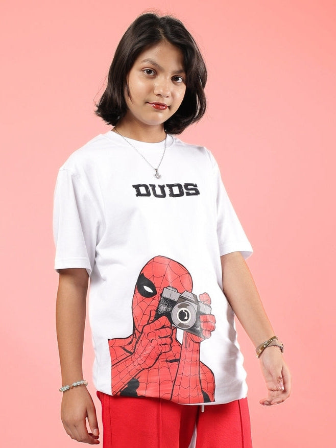 PETER T-SHIRT FOR BOYS & GIRLS (WHITE)