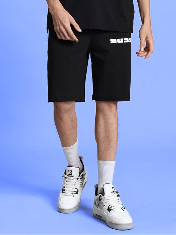 PARKA REGULAR FIT SHORTS (BLACK)