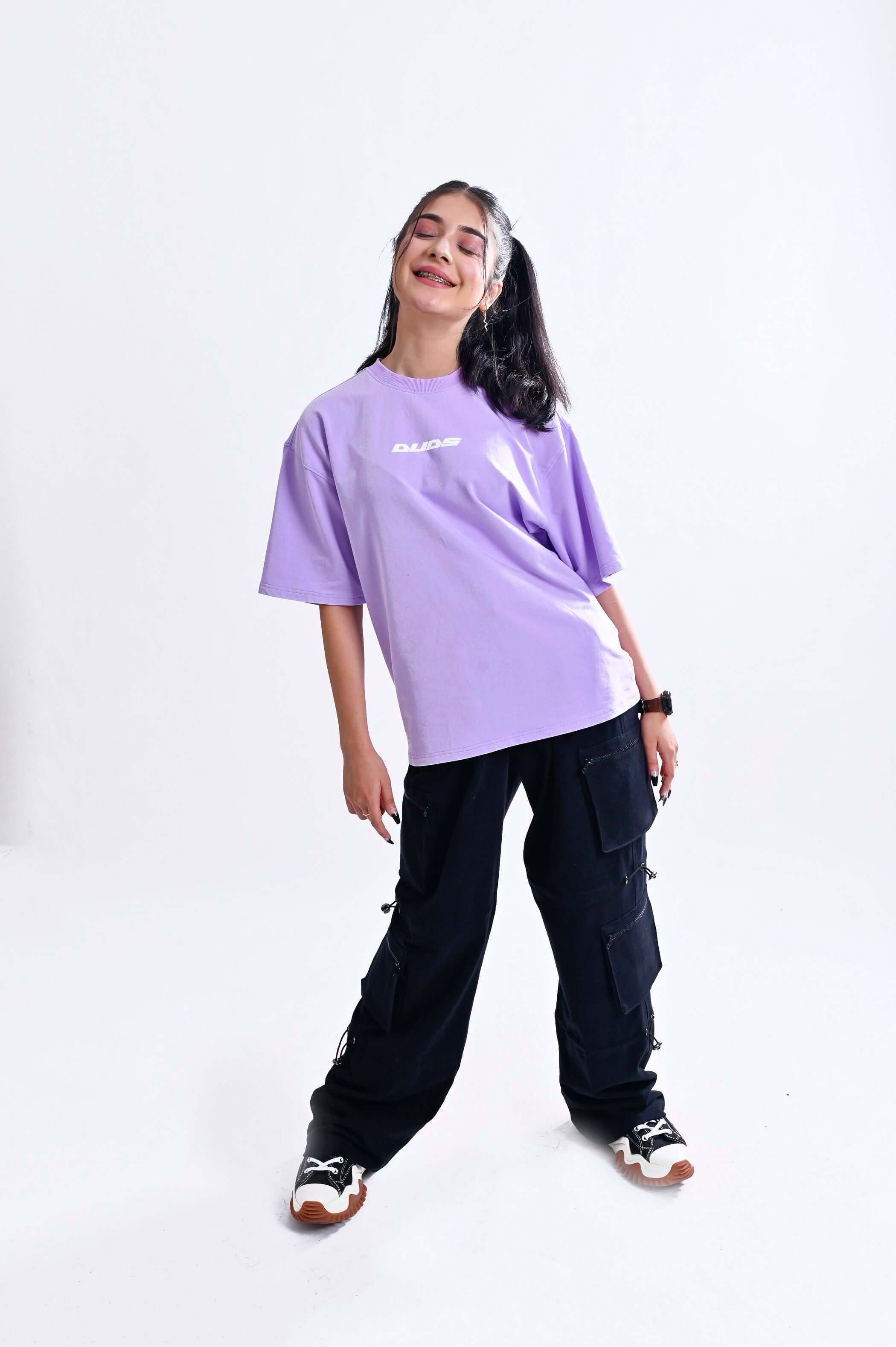Art as a Mirror Over-Sized T-Shirt (Lilac) - Wearduds