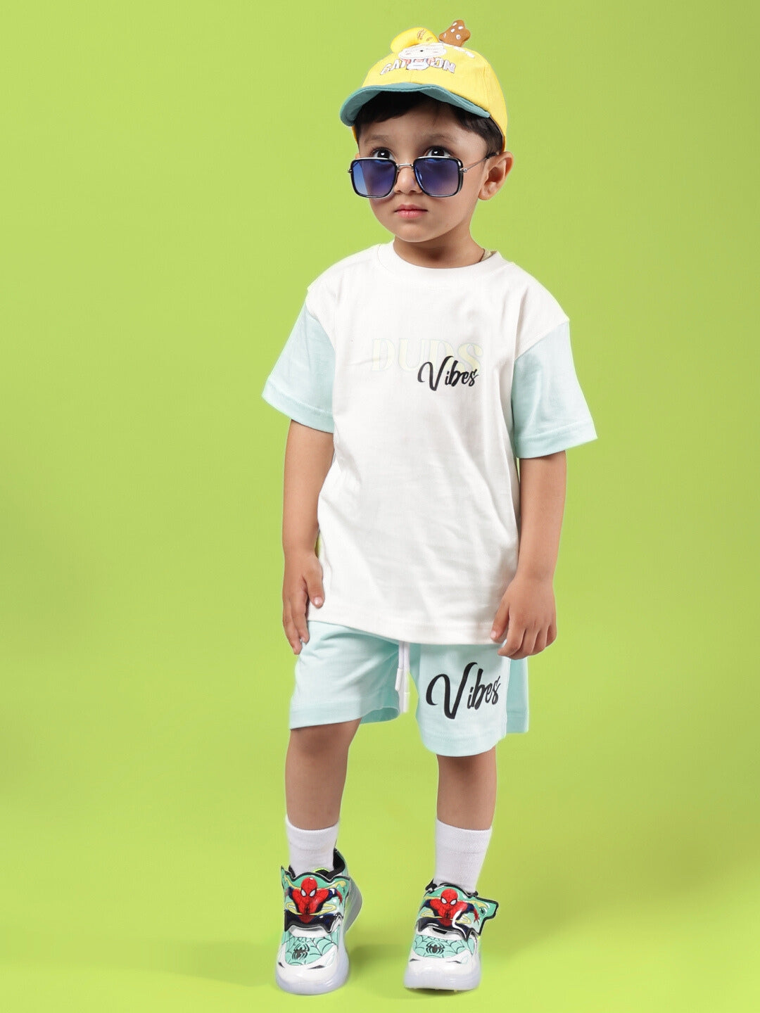 DUDS VIBES SHORTS FOR BOYS & GIRLS (SKY BLUE)