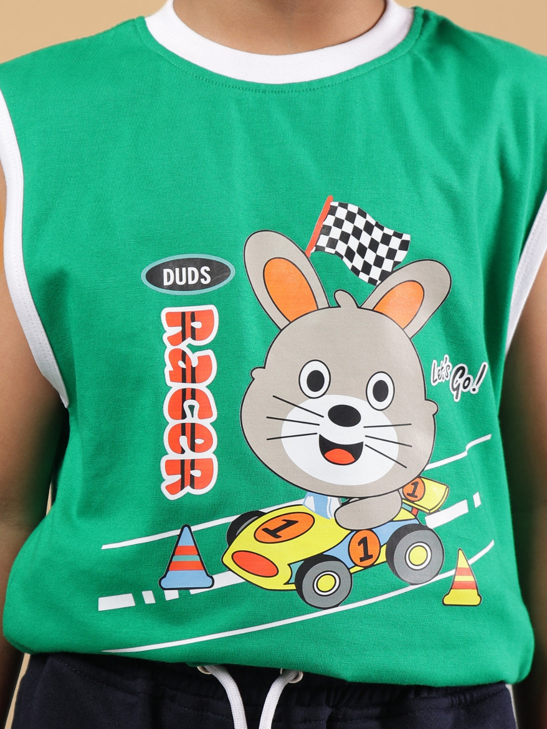 FORZA T-SHIRT FOR BOYS & GIRLS (GREEN)