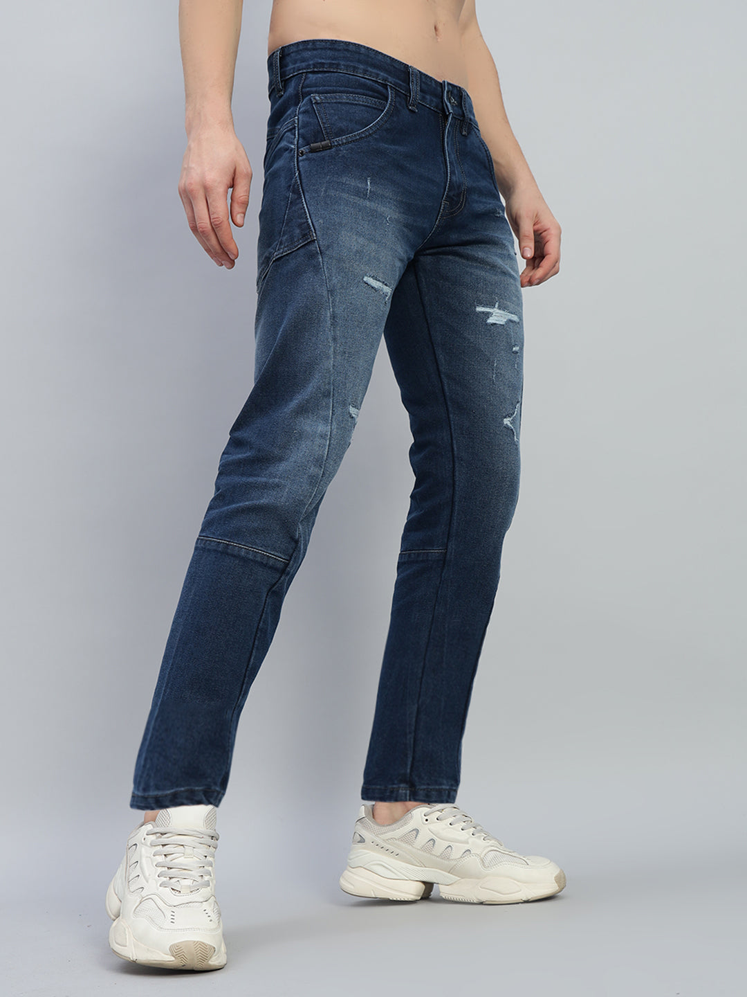 LAVISH REGULAR FIT DENIM JEANS (BLUE)