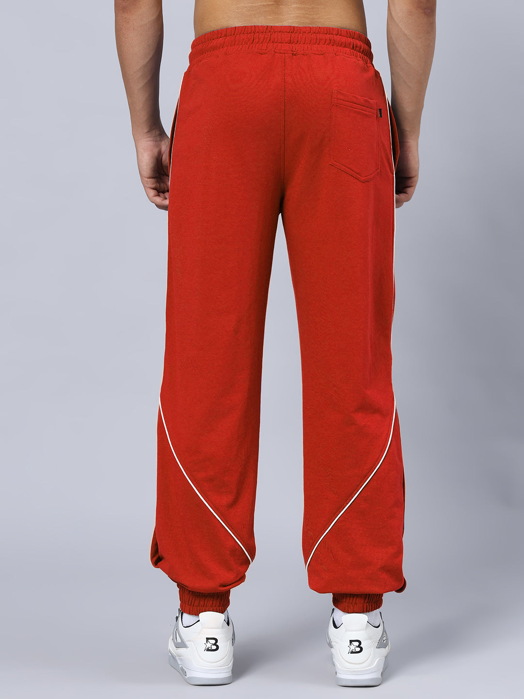 BROSSFINE CONTRAST JOGGERS (RED)