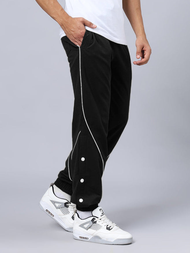 BROSSFINE CONTRAST JOGGERS (BLACK)