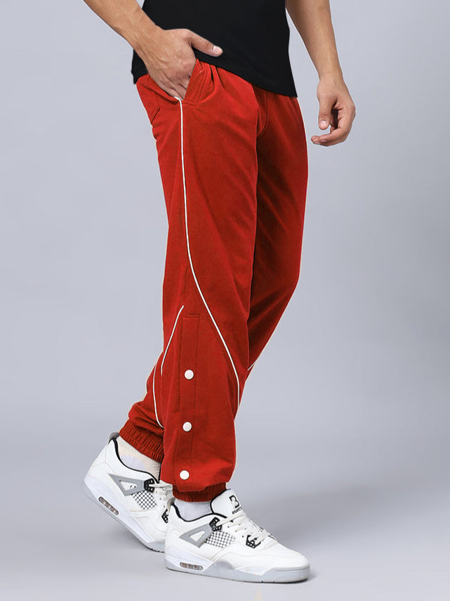 BROSSFINE CONTRAST JOGGERS (RED)