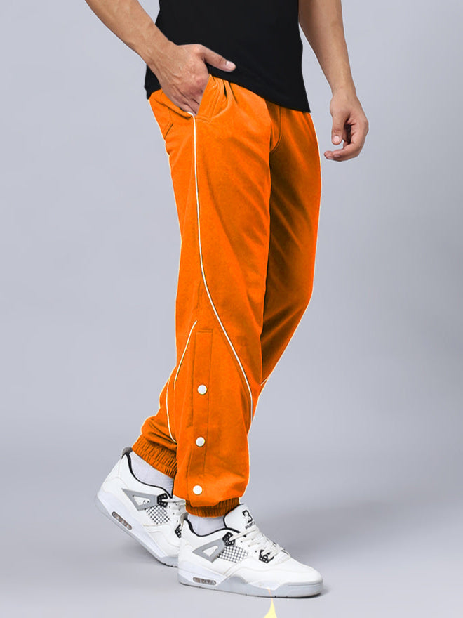 BROSSFINE CONTRAST JOGGERS (ORANGE)