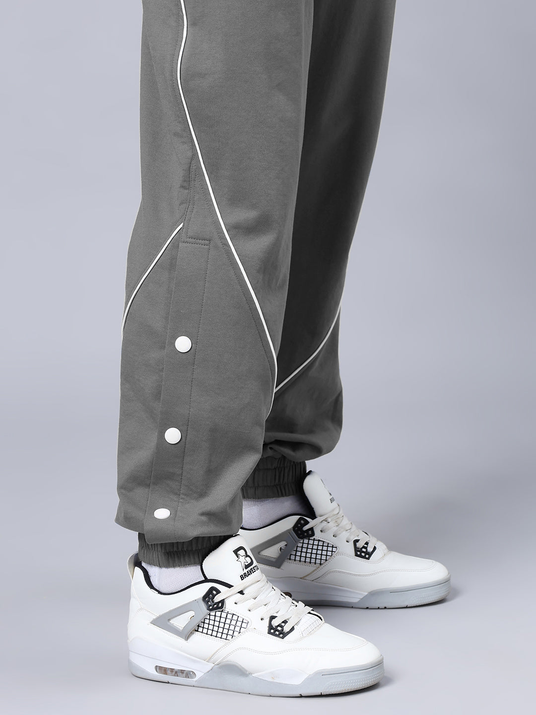 BROSSFINE CONTRAST JOGGERS (GREY)