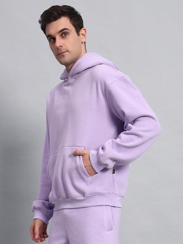 SOLID OVERSIZED HOODIE