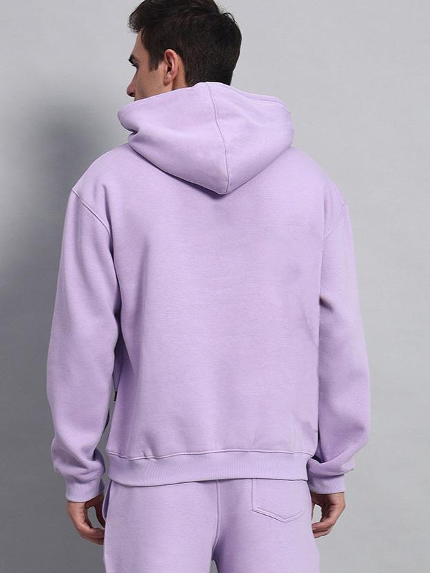 SOLID OVERSIZED HOODIE