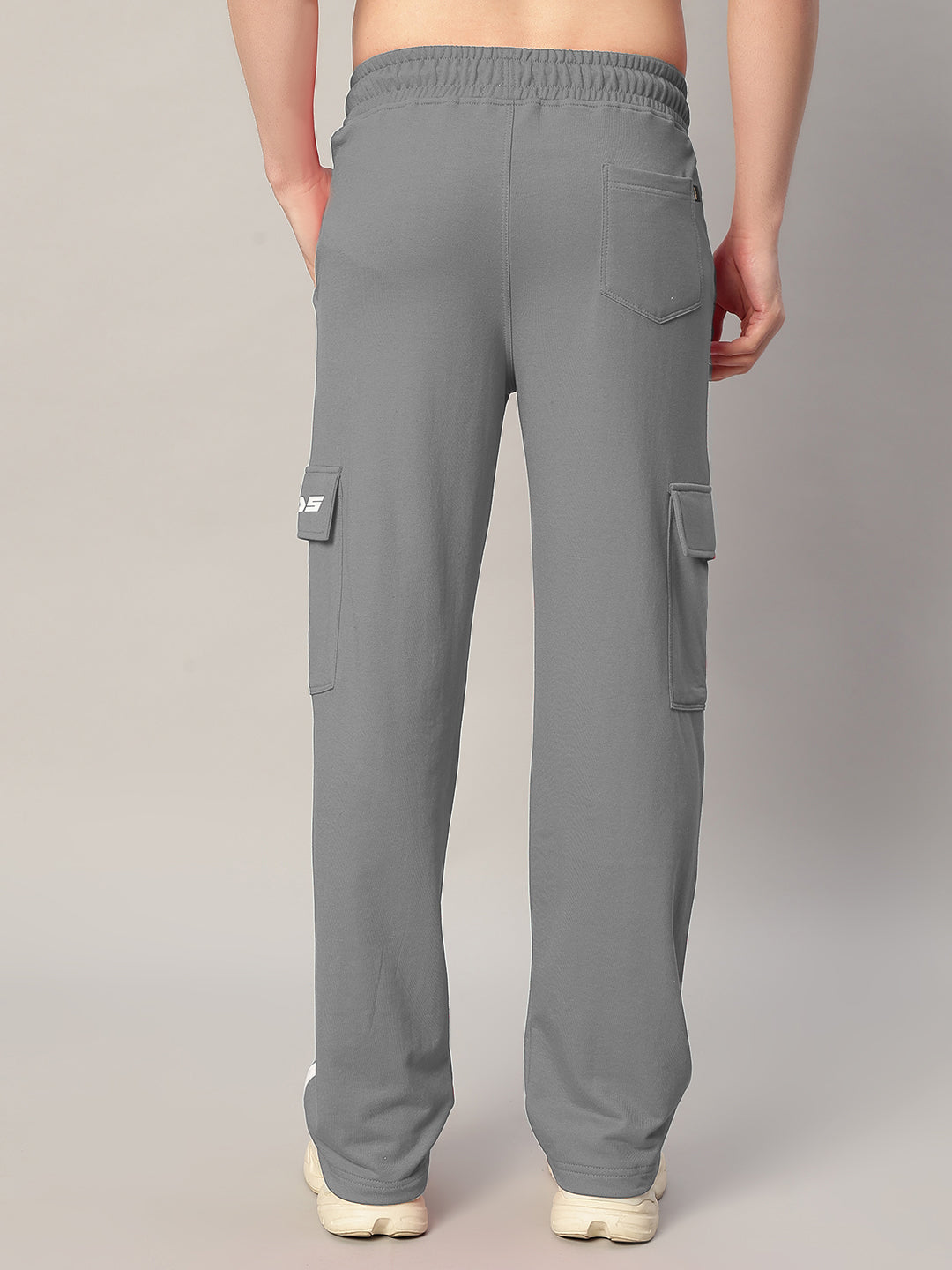 REDROIT 5 POCKET RELAXED FIT JOGGERS (GREY)