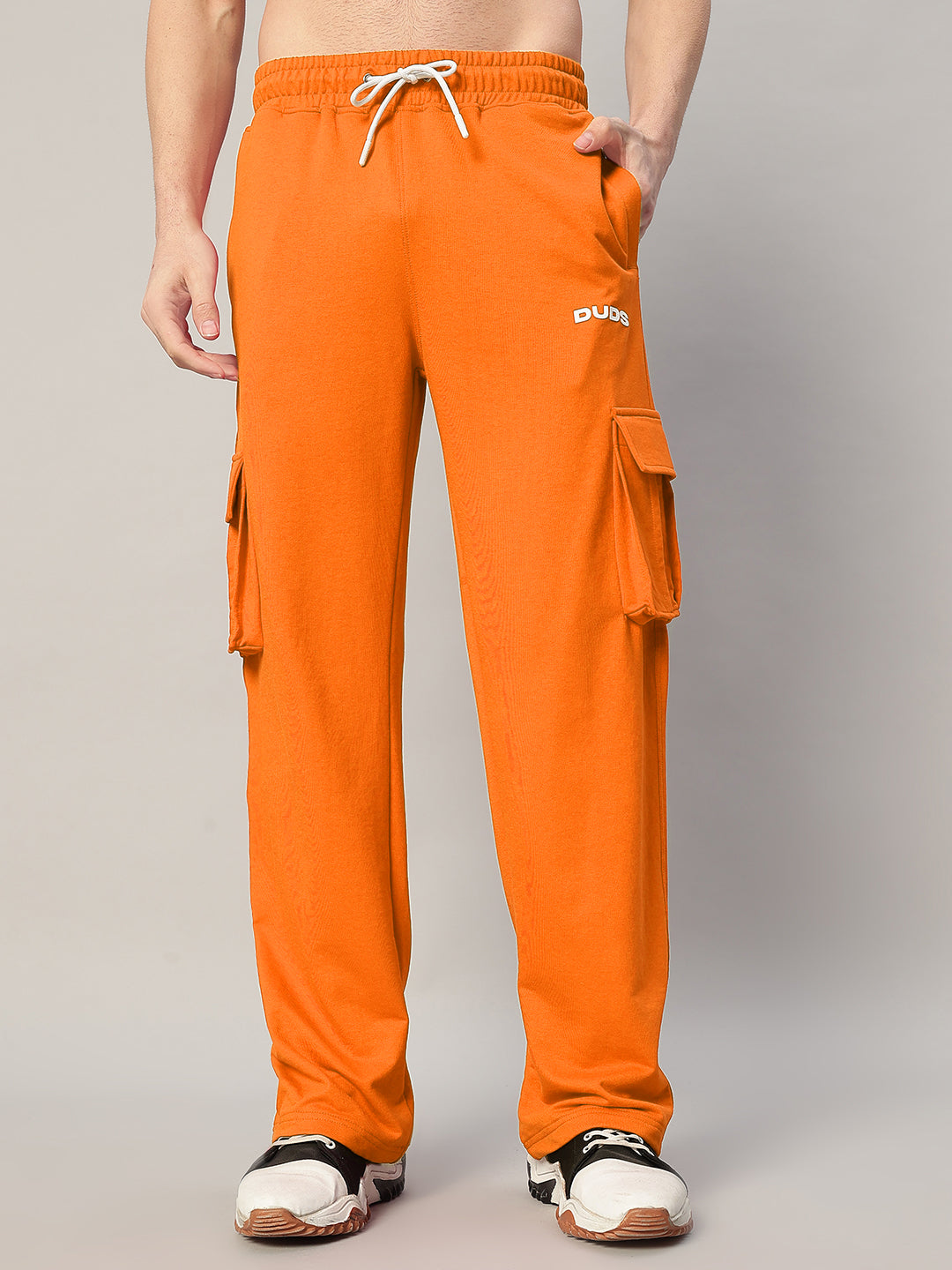 JESS 5 POCKET RELAXED FIT JOGGERS (ORANGE)