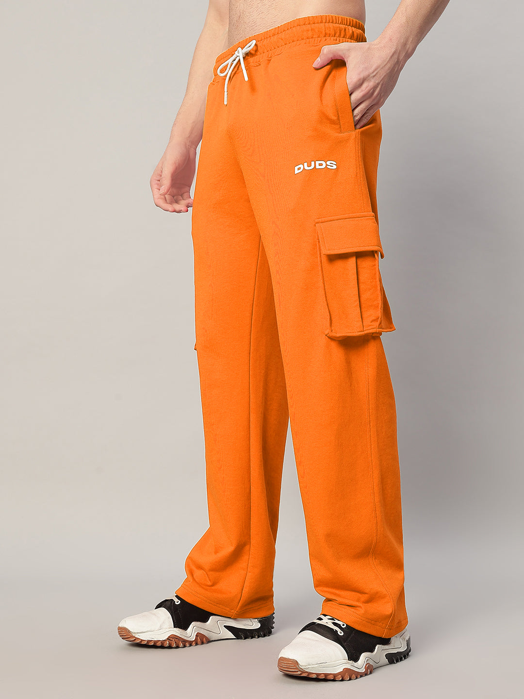 JESS 5 POCKET RELAXED FIT JOGGERS (ORANGE)