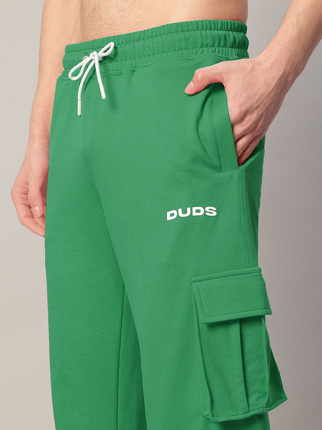JESS 5 POCKET RELAXED FIT JOGGERS (GREEN)