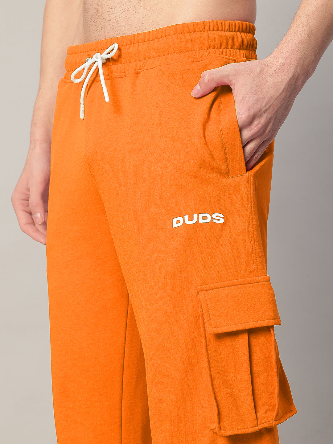 JESS 5 POCKET RELAXED FIT JOGGERS (ORANGE)