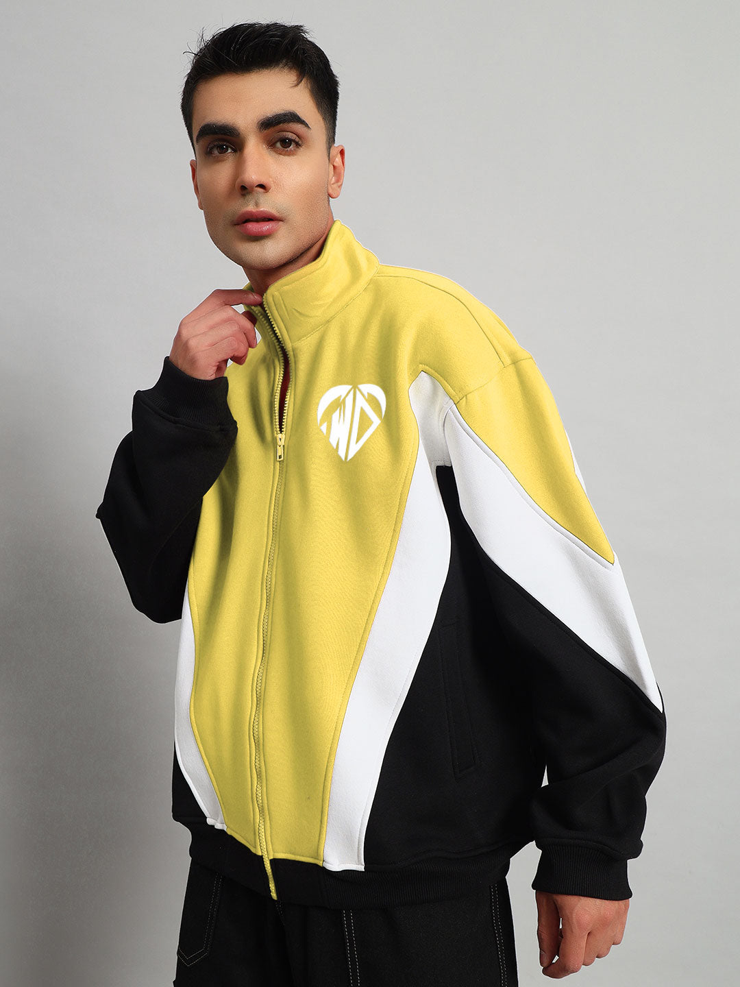 WD ALFA COLORBLOCK JACKET (YELLOW)