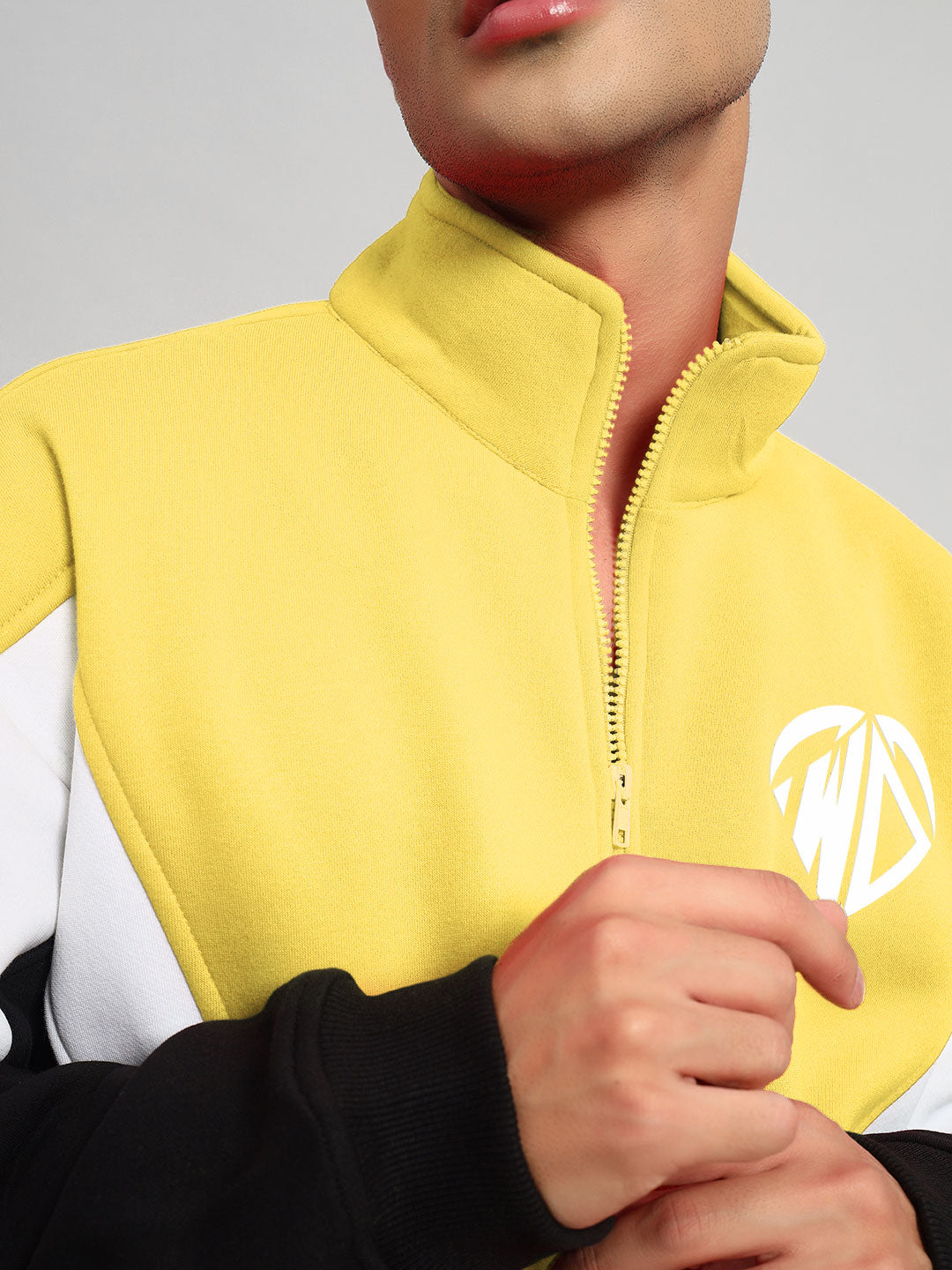 WD ALFA COLORBLOCK JACKET (YELLOW)