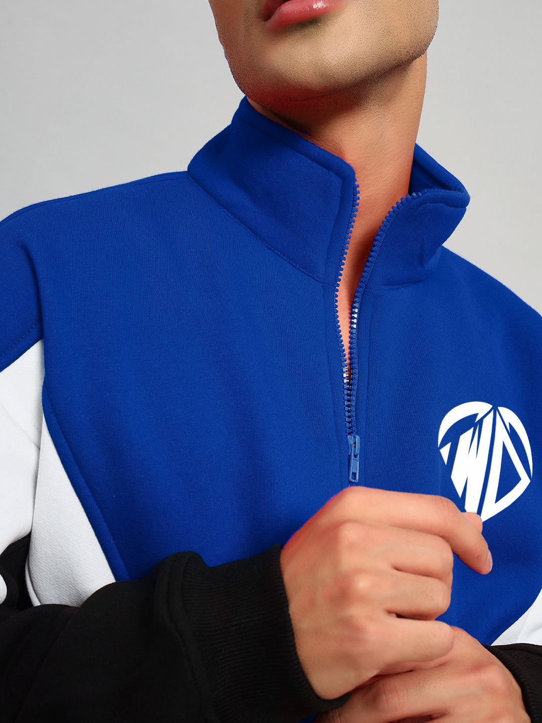 WD ALFA COLORBLOCK JACKET (BLUE)