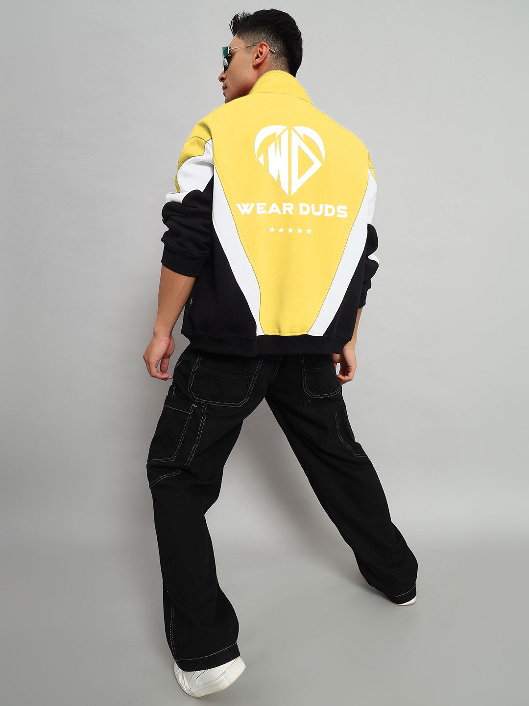 WD ALFA COLORBLOCK JACKET (YELLOW)