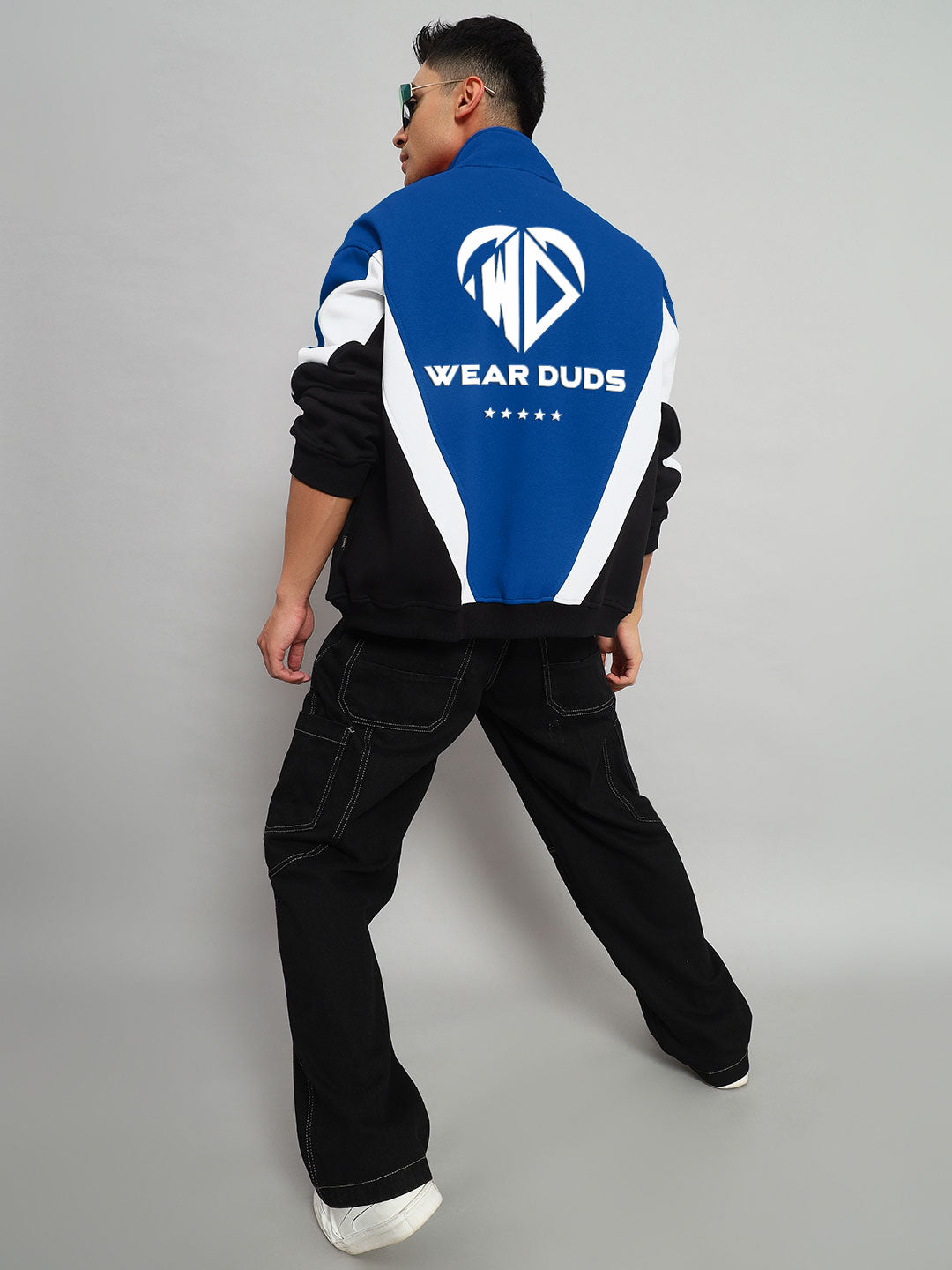WD ALFA COLORBLOCK JACKET (BLUE)