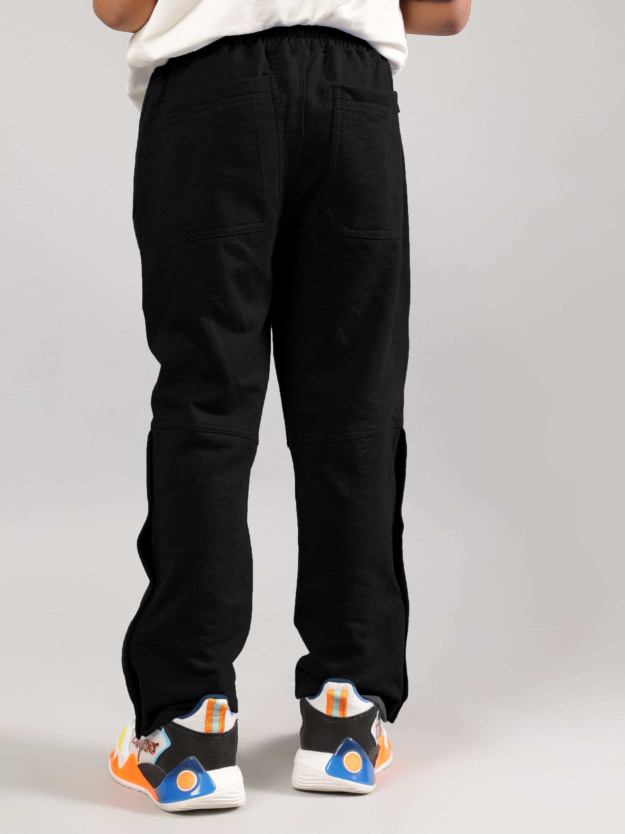 ADONIS CO-ORD FOR BOYS & GIRLS (OFF WHITE-BLACK)