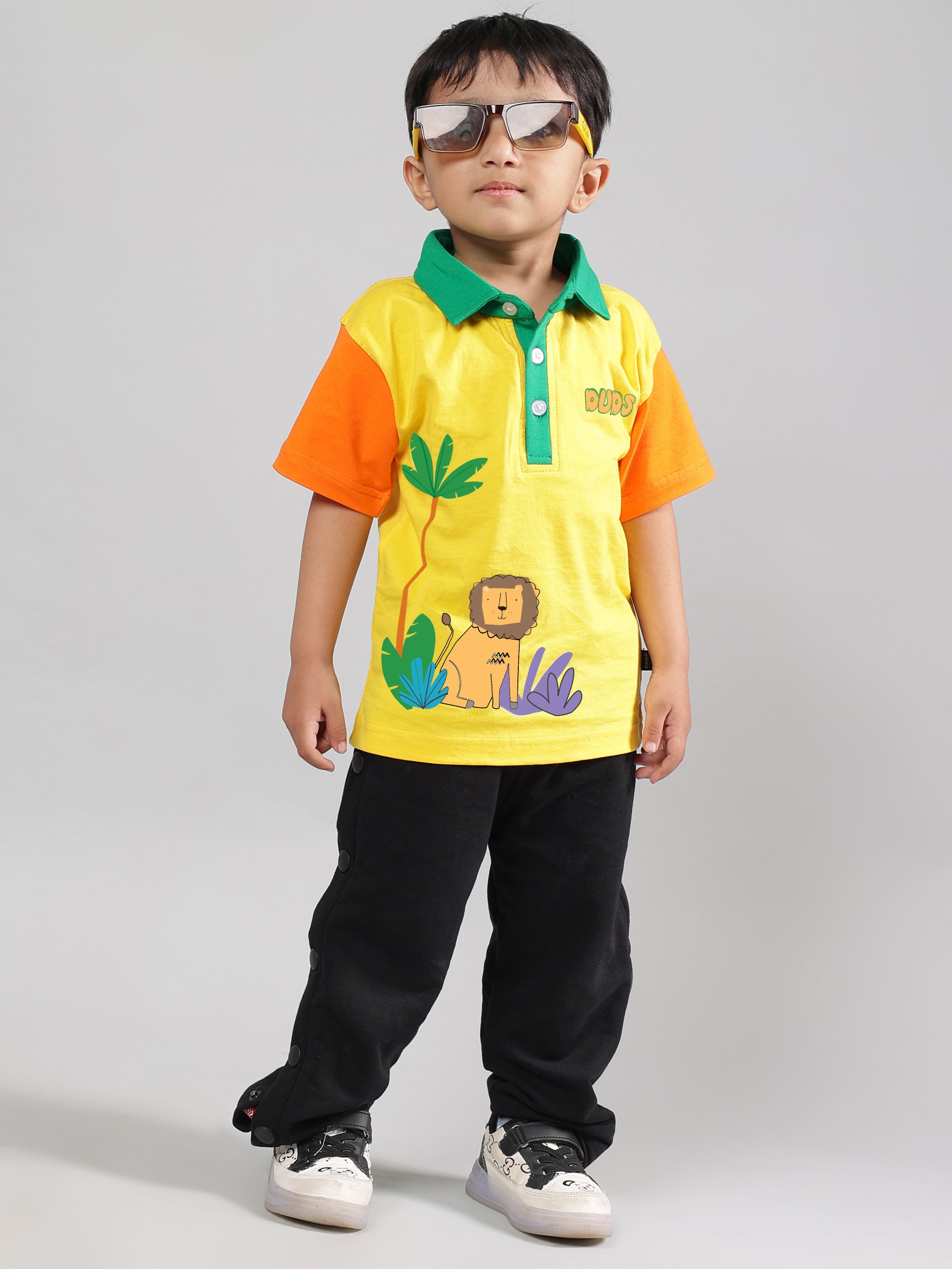 DIBRU CO-ORD FOR BOYS & GIRLS (YELLOW-BLACK)