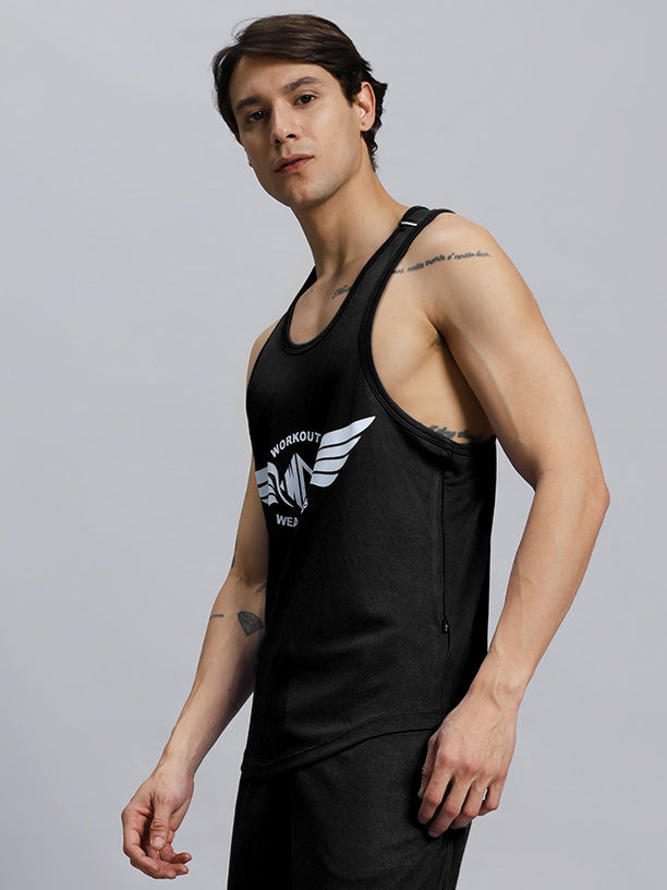 WD Wings Gym T-Shirt (Black)