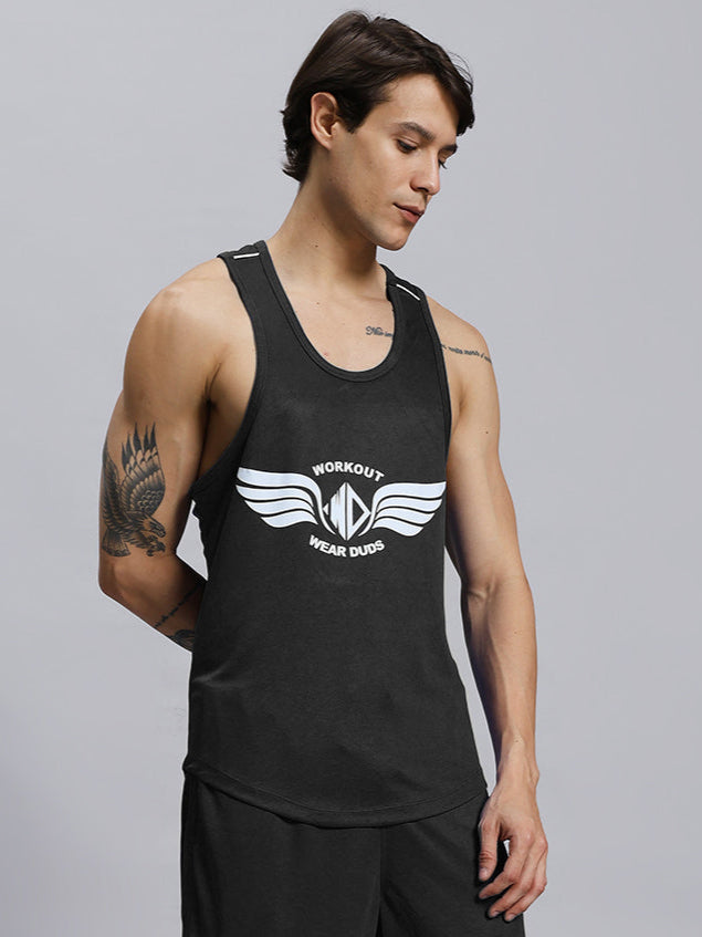 WD Wings Gym T-Shirt (Black)