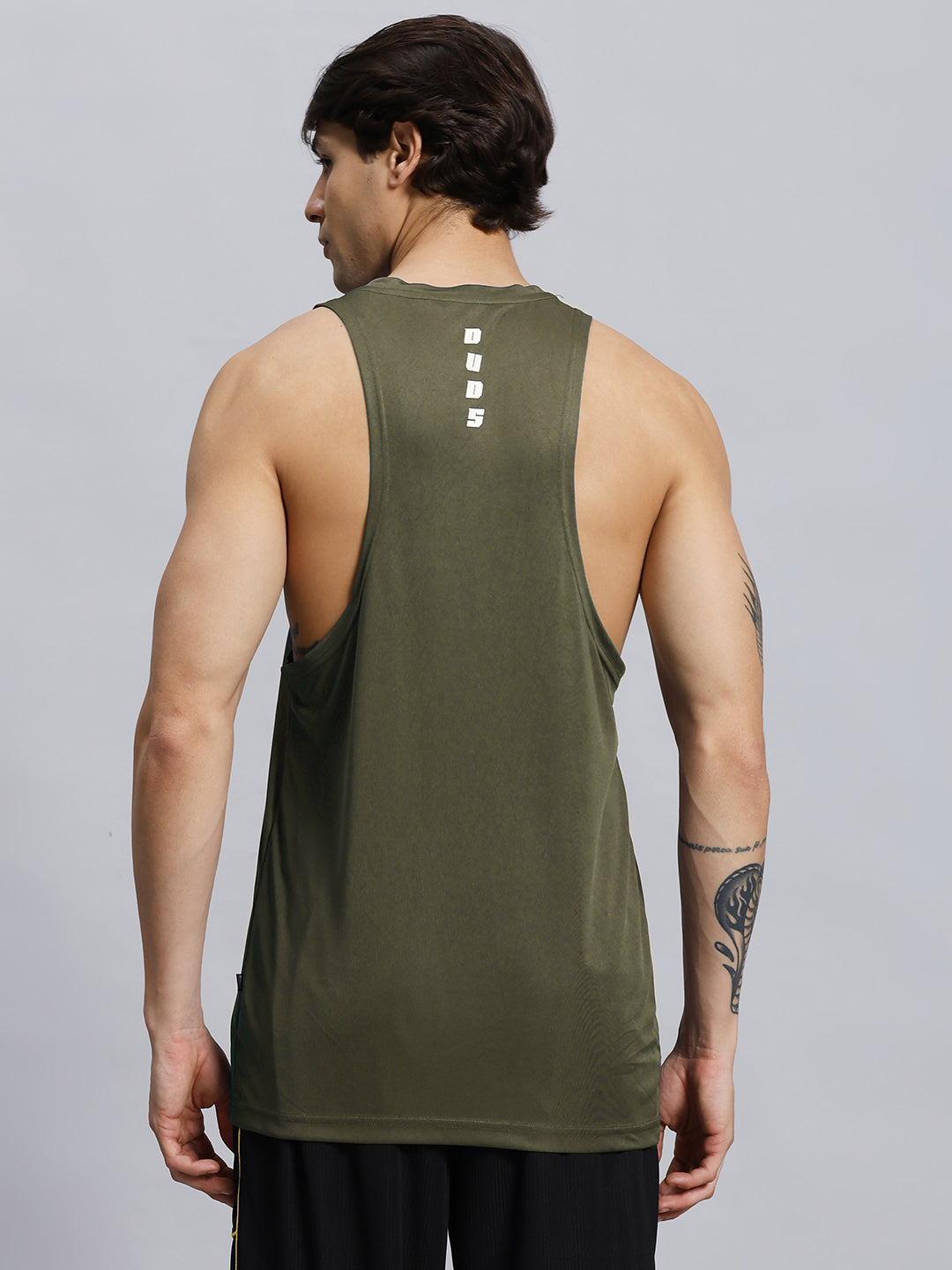 WD STRINGER GYM T-SHIRT (GREEN)