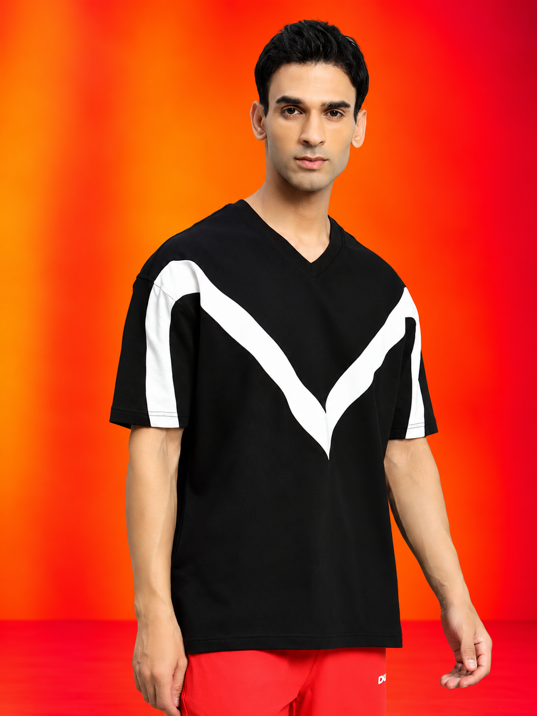 ADROIT OVER-SIZED T-SHIRT BLACK