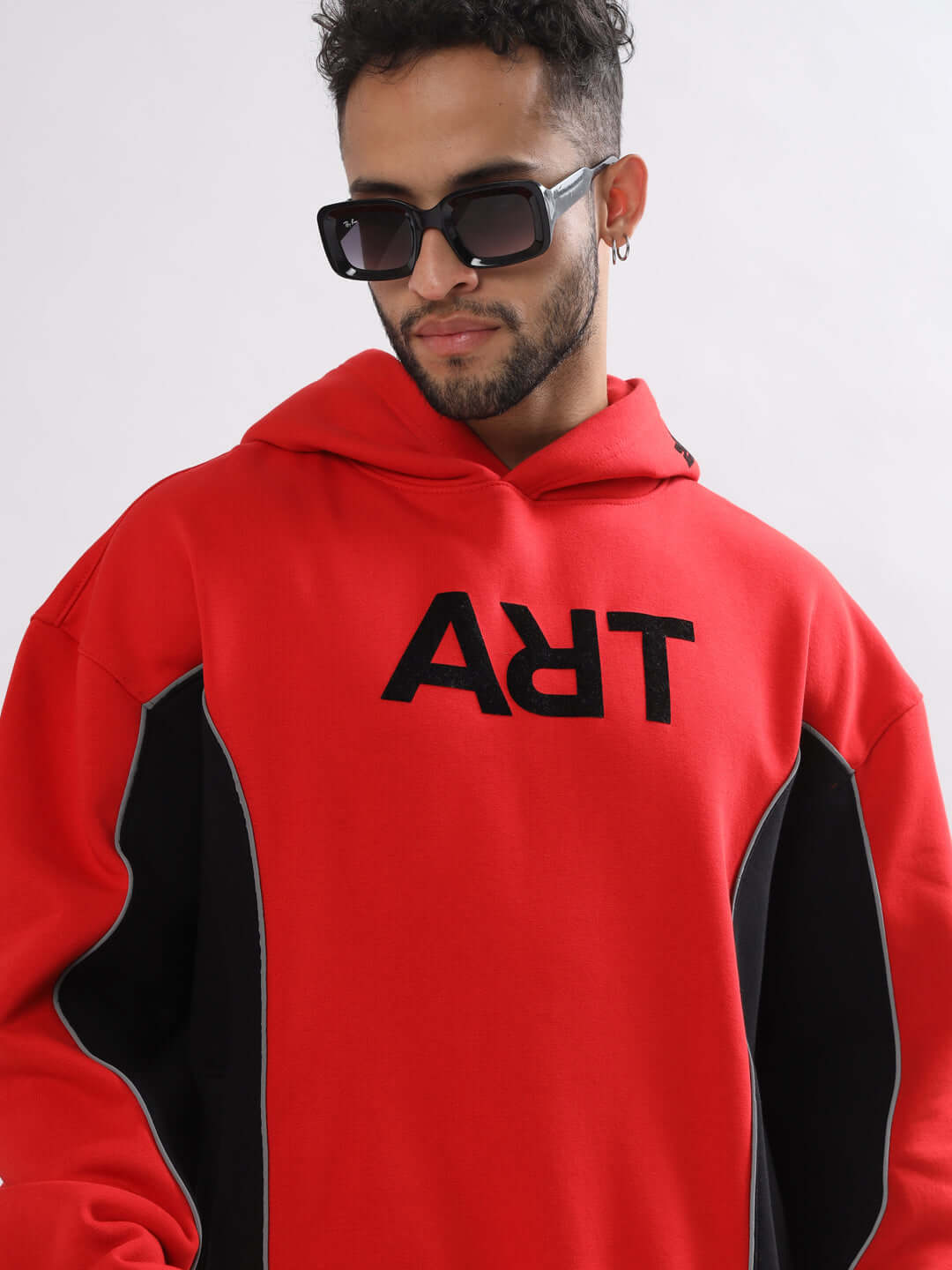 ART Reflector Hoodie (Red) - Wearduds