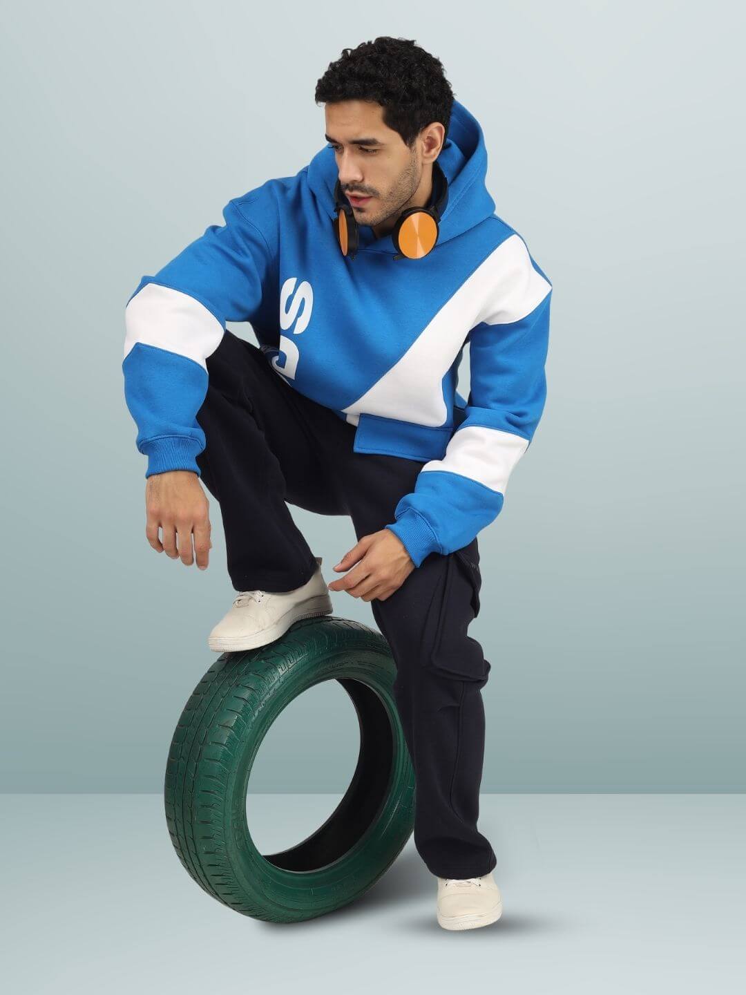 DUDS Limited Edition Oversize Hoodie (Royal Blue) - Wearduds