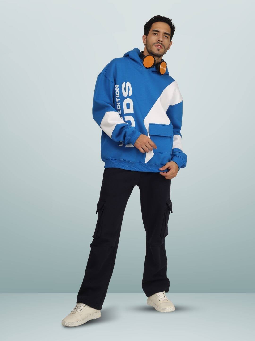 DUDS Limited Edition Oversize Hoodie (Royal Blue) - Wearduds