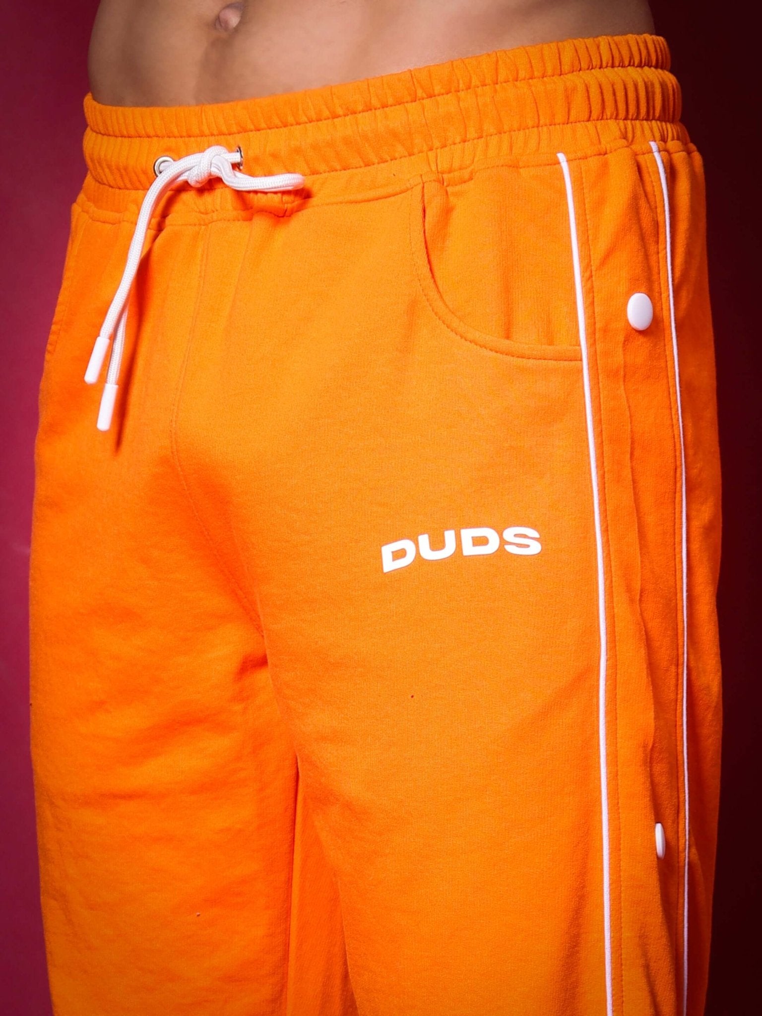 DUDS MOON NIGHT COTTON JOGGERS ORANGE - JOGGER
