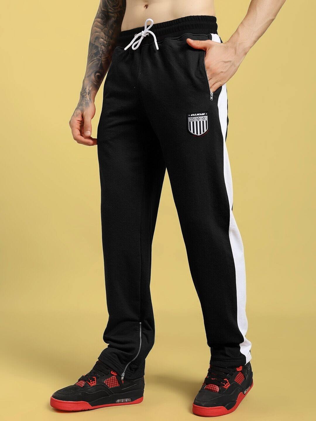ELEGANT RELAXED - FIT JOGGERS BLACK - JOGGER